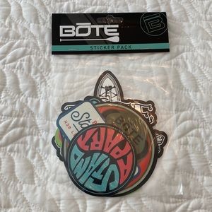 Bōte paddle boarding co sticker pack
